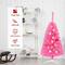 Costway 3ft. Unlit Pink Artificial Christmas Tree